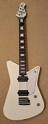 Sterling Music Man Mariposa Guitar White Modified Dimarzio Excellent! • $449.95