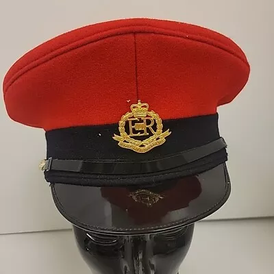 British Army Issue Royal Military Police Peak Cap - Size 60 Cm  • $49.99