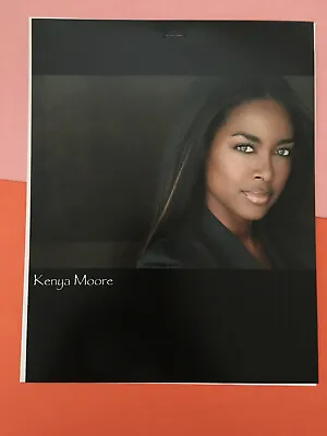 $11 • Buy Kenya Moore, Miss USA 1993 , Original Talent Agency Headshot Photo With Credits.