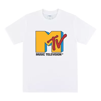 MTV T-shirt Vintage 90s Style Tee Rap Rock Music Inspired Retro Summer Shirt • £19.99