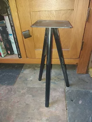 Rustic Handmade Side Table Metal Legs • £15.50