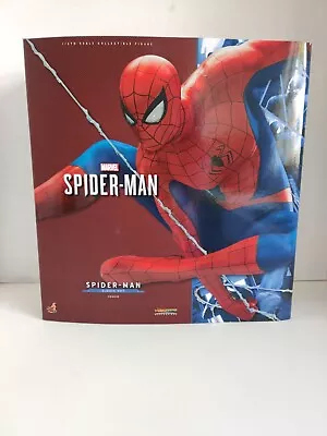 READ Hot Toys Marvel VGM48 Spider-Man(Classic Suit) 1/6 Scale Figure NO BASE • $267.99