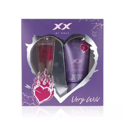 Mexx XX By Mexx Giftset Very Wild EDT 20ml Spray+ Very Wild Shower Gel 50ml • £14.86