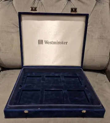 Westminster Coin Collection Blue Case Box • £19.99