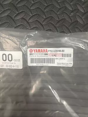 Yamaha Ar230 Sx230 2005-2006 Left Mat Never Opened  F1U-U351M-00-00 • $130.23