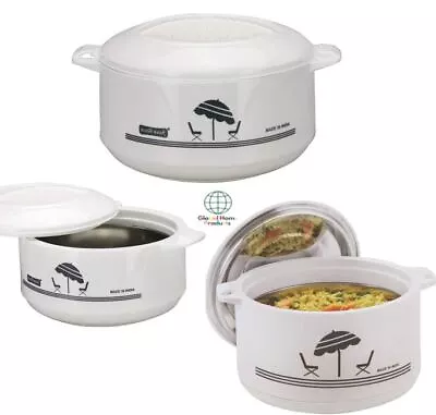 £22.50 • Buy Hot Pot Food Warmer Insulated Casserole Serving Dish Pan Storage Thermal Round