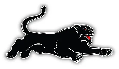 Black Panther Car Bumper Sticker Decal • $2.75