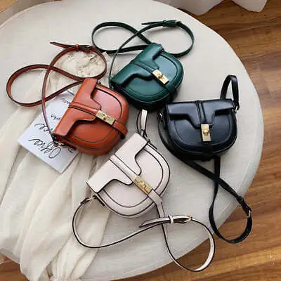 Ladies Vintage Semicircular Saddle Bag • $39.97