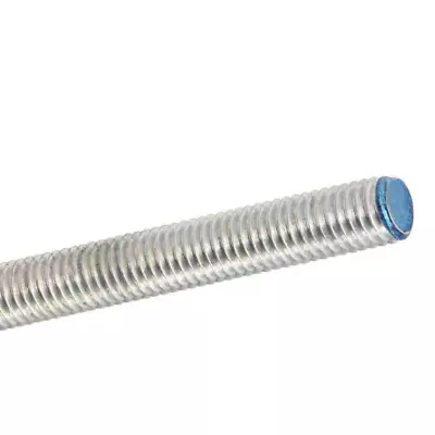 1/2 In. X72 In. Zinc Threaded Rod For Anchor Bolts Clamps Hangers Or U-Bolts NEW • $17.89