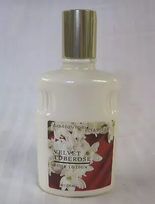 Bath & Body Works Pleasures VELVET TUBEROSE Body Lotion 8oz NEW Retired • $37.99