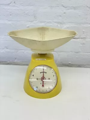 Vintage Salter Kitchen Scales / Mid Century / Kitch / Yellow - Retro • £16.99