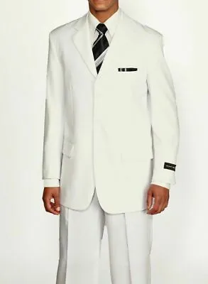 New Men's Basic Suit Single Breasted 3 Button 14 Unique Colors Size 38R~60L • $59.99