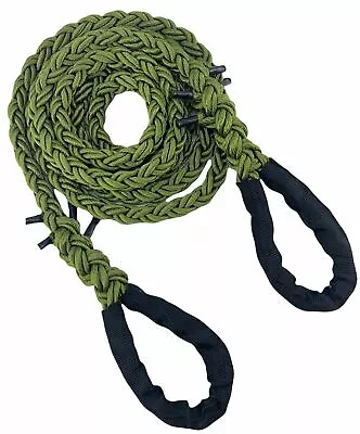 16mm Olive Green Nylon Kinetic 5 Tonne Recovery Tow Rope Heavy Duty 9 Metres • $90.62