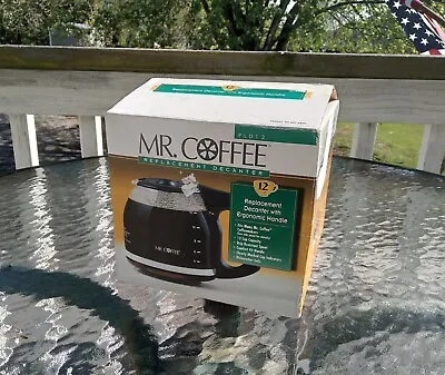 Mr. Coffee 12 Cup Coffee Maker Replacement Carafe Pot:PLD12-1 BVMC-SJX33GT SJX33 • $12.95