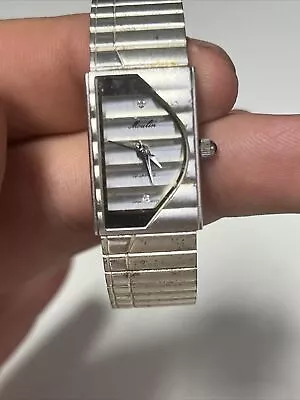 Vintage Moulin Quartz Watch Japan Movt Untested • $15