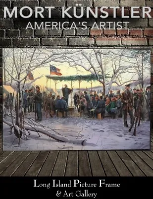 Mort Kunstler Sunrise Service Signed & Numbered L/ED Giclee On Canvas • $760