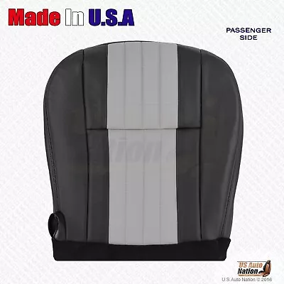 2003 Ford F150 Harley Davidson Passenger Bottom Leather Seat Cover Black/Gray • $114.49