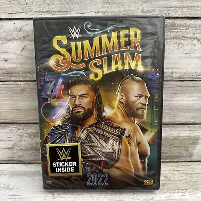 WWE SummerSlam 2022 DVD  NEW Ships FREE You Are Invited To The Biggest Party • $17.95