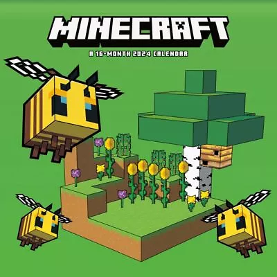 Trends International  Minecraft 2024 Mini Wall Calendar • $13.63