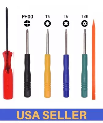 6Pcs T5 T6 T8 Philips Screwdriver Macbook Pro Mobile Repair Tool Set Spudger Kit • $8.99