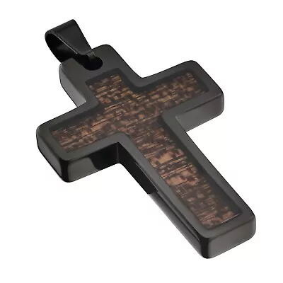 Tungsten Carbide Cross Multiple Inlay Styles And Choice Of Chain Length • $39.99