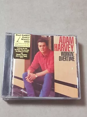 Adam Harvey - Workin' Overtime CD • $4