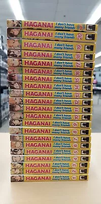 Haganai: I Don't Have Many Friends English Manga Volumes 1-20 + 50% Fail • $275