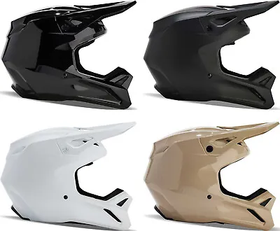 2024 Fox Racing V1 Solid Helmet - Motocross Dirt Bike Offroad Mens • $358.94