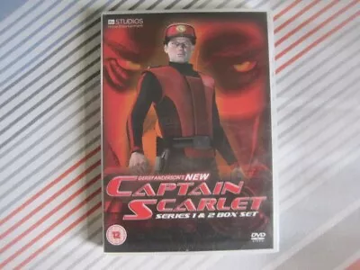 NEW Captain Scarlet - Series 1-2  (Box Set) (DVD) SERIES 1 & 2 COMPLETE • £19.99