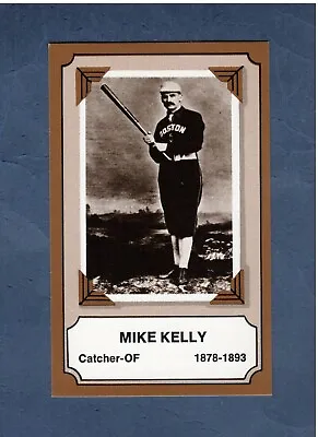 Pioneers Of Baseball: #8 MIKE KING KELLY Boston NL | 1974 Fleer/R.G.Laughlin NM • $3