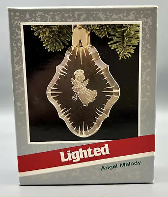 1989 Hallmark Keepsake Christmas Ornament - Lighted Angel Meldoy Lights Up! • $4.99