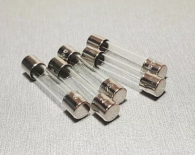 $7.15 • Buy 5A Glass Fuse 3AG 6x32mm Fast Blow F5AL 250V Pack Of 5 AUSTRALUX