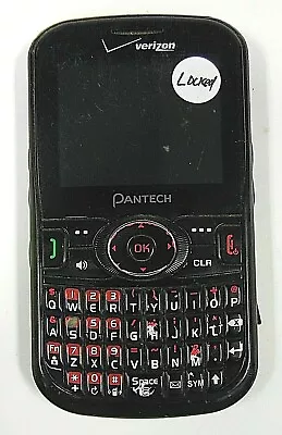 Pantech Caper TXT8035 / TXT8035PP - Black ( Verizon ) Cellular Phone • $4.24