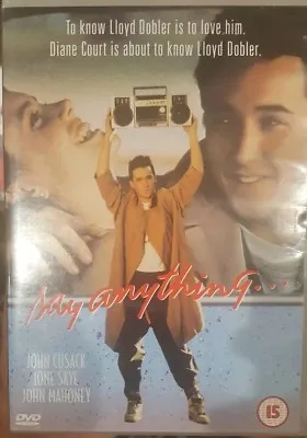 Say Anything... Rare Deleted Dvd John Cusack 1980s Comedy Cameron Crowe Film  • $22.50