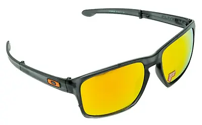 Oakley Sliver F Sunglasses Matte Olive OO9246-06 Fire Iridium Polarized Foldable • $249.95