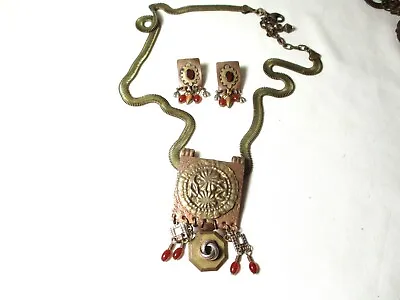 Marjorie Baer Earrings Necklace A • $69.29