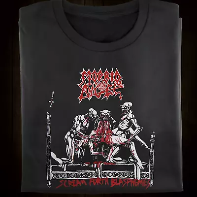 Rare Morbid Angel Band Album Hip Hop Black S-5XL Shirt K482 • $18.99