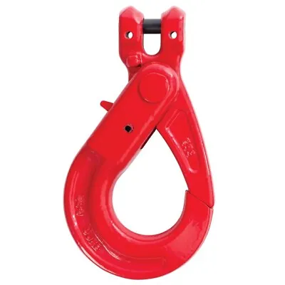 Grade 80 Lifting Clevis Self Locking Hook 7/8mm Chain Sling Auto Hook 2 Ton • £19.99