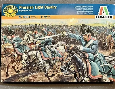 Italeri 1/72 Napoleonic Prussian Light Cavalry # 6081 - Plastic Model Figures • £10