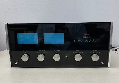 McIntosh MC 2105 Vintage Stereo Power Amplifier USA Made Quality Rare Unit Music • $2499.99