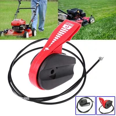 £5.79 • Buy Lawn Mower Throttle Cable Switch Lever Control Handle For 4 Stroke Lawnmowers