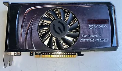 Working EVGA Geforce GTS 450 1GB GDDR5 Computer Graphics Card     KL • $19.99