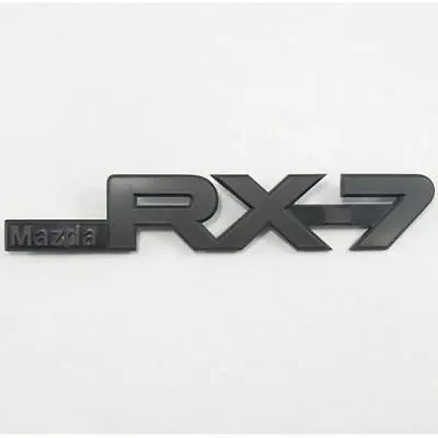 MAZDA GENUINE OEM RX-7 FC3S Black Rear Emblem Badge FB02-51-720 • $108.59