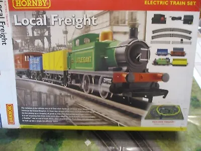 Hornby Local Freight Train Set(inc-midi Track Mat)see Spec's + Pic's • £47.99