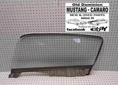 1965-1966 Mustang Fastback Door Glass - Clear - Driver • $239.99