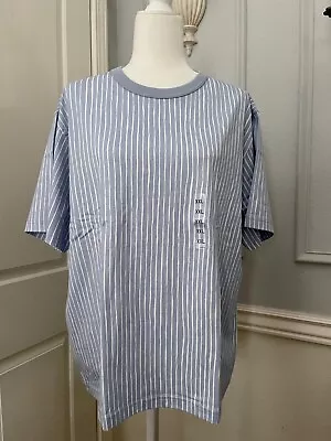 NWT Uniqlo X Marimekko Women's Short Sleeve T-shirt Light Blue Size XXL • $32