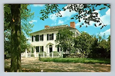 Charlton MA-Massachusetts Salem Towne House Antique Vintage Souvenir Postcard • £7.70