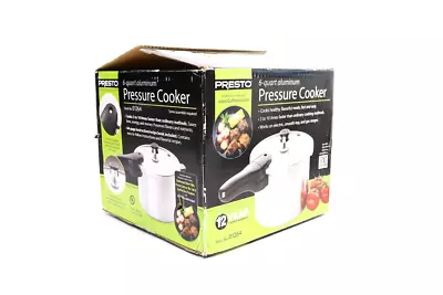 Presto 01264 6 Quart Aluminum Pressure Cooker • $37.84