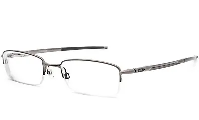 OAKLEY RHINOCHASER OX3111-0152 52mm Gray Cement Half-Rim Eyeglasses Frames Only • $23.90