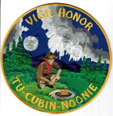 Boy Scout OA 508 Tu-Cubin-Noonie Vigil Honor Jacket Patch • $20